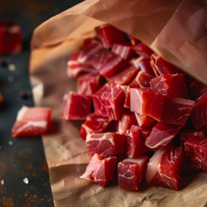 Cono de tacos de jamón ibérico